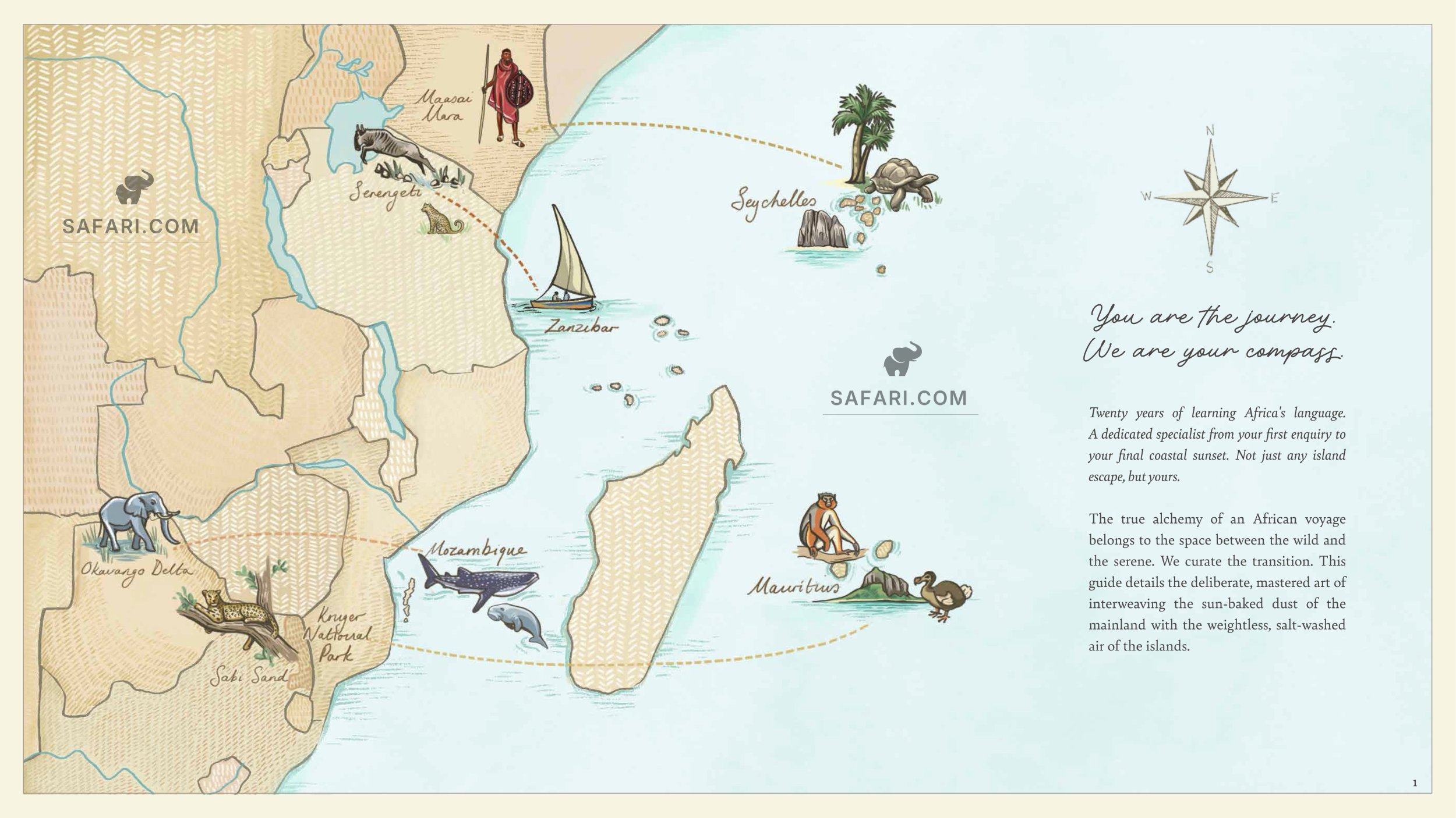 Indian Ocean Islands Map