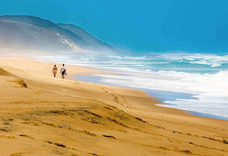 Beach in KwaZulu Natal