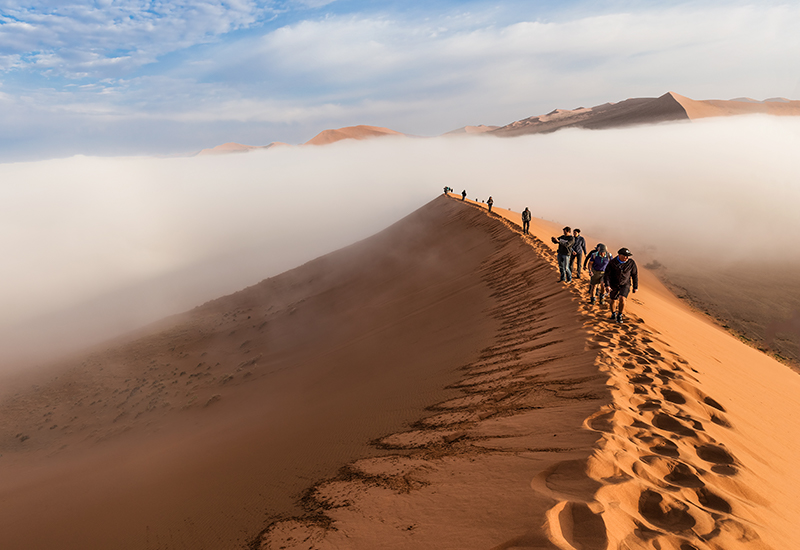 Dunes in Namibia